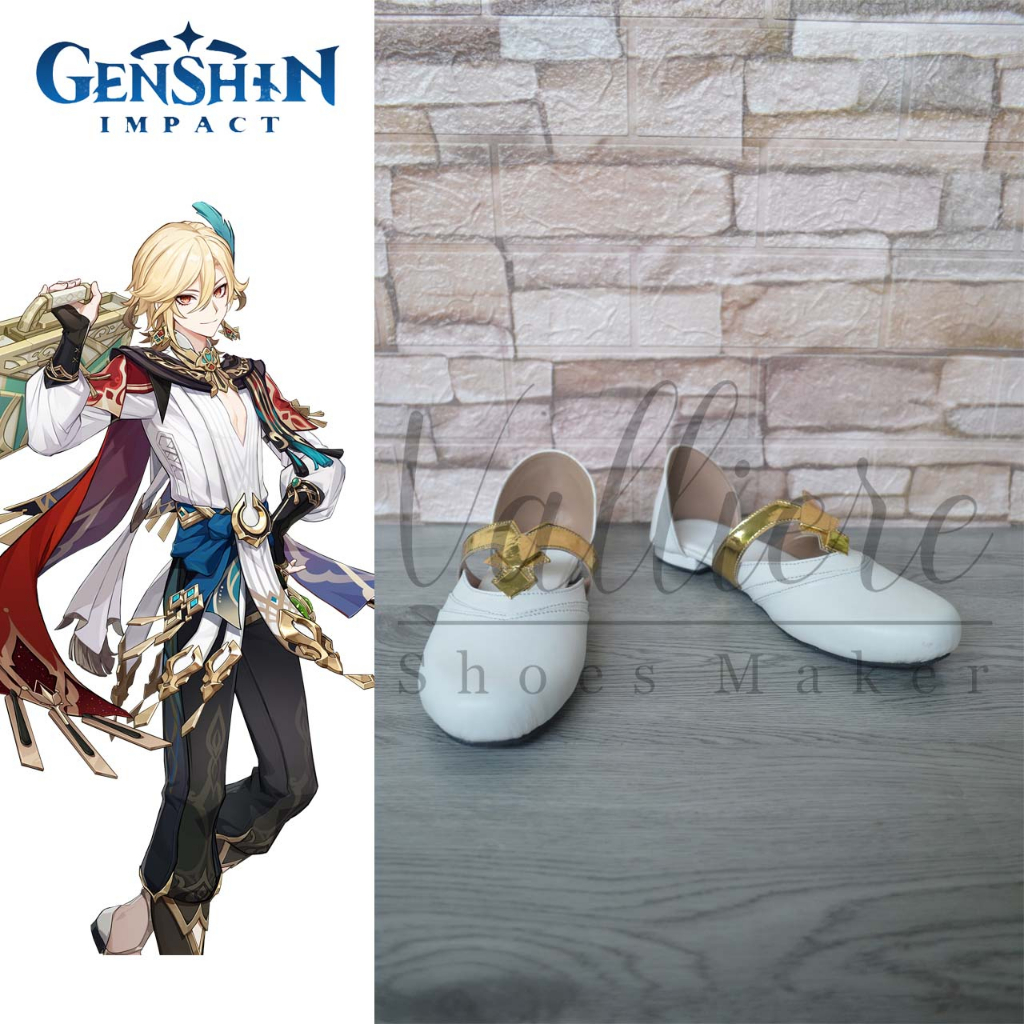 Sepatu Cosplay Genshin Impact Kaveh