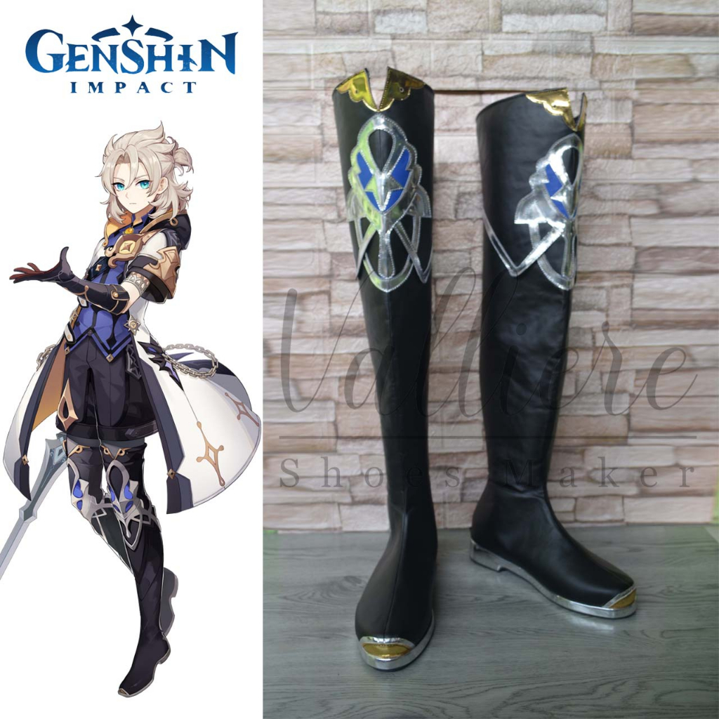 Boots Cosplay Genshin Impact Albedo