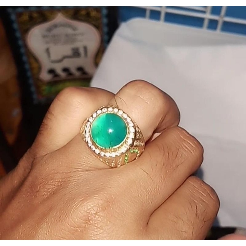 bacan doko gulau giwang ring perak