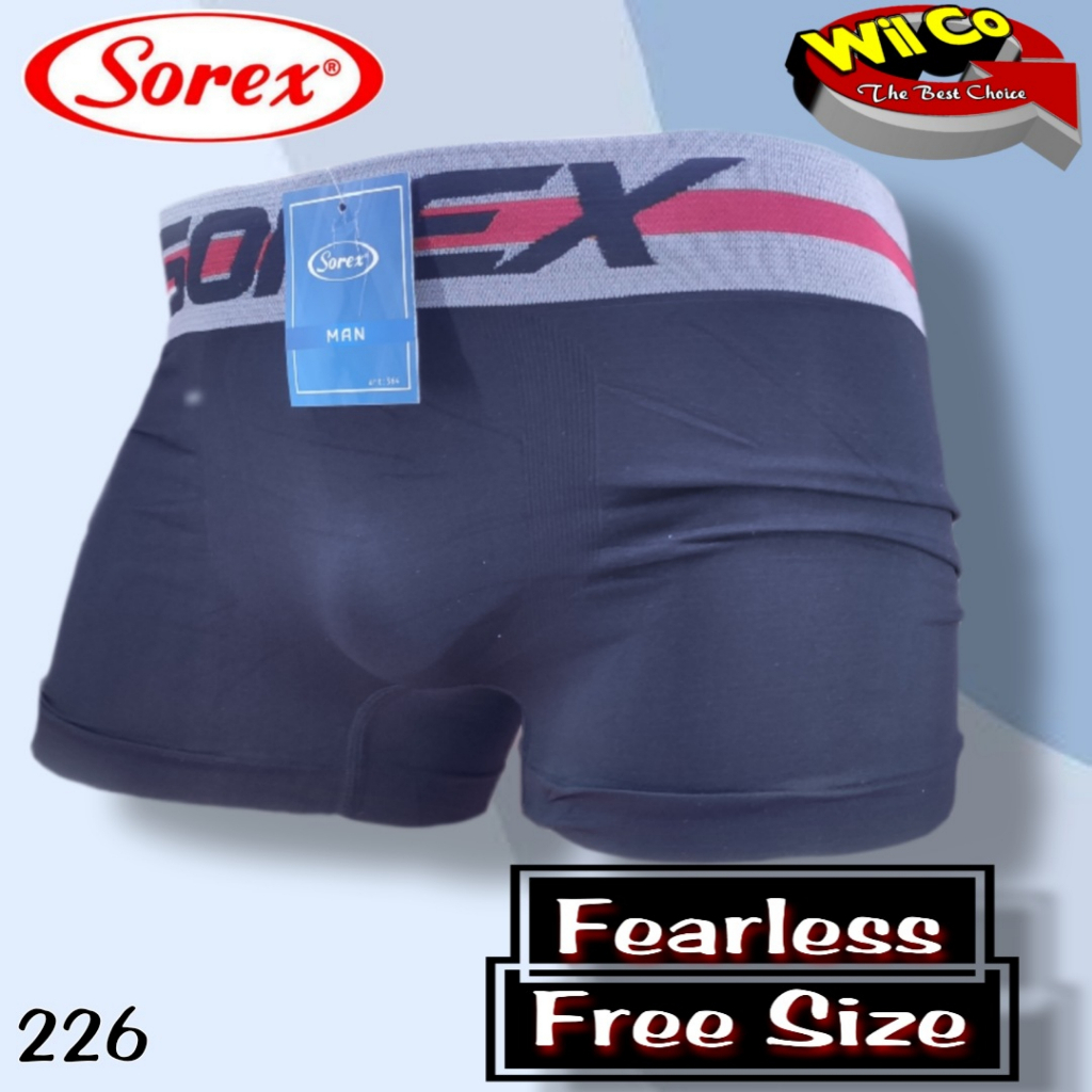 K226 - [Harga Per 1 Potong] CELANA DALAM BOXER PRIA SOREX PREMIUM IMPORT ALL SIZE