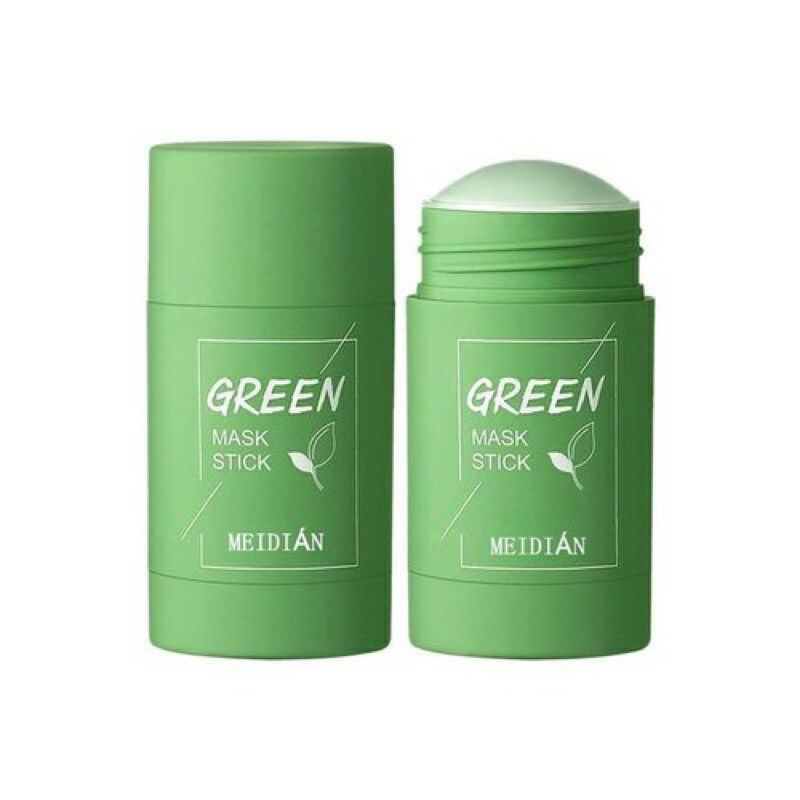 MEIDIAN Green Tea Mask Stick / Masker Wajah Clay Mask Green Mask Stick / Masker Wajah Green Tea