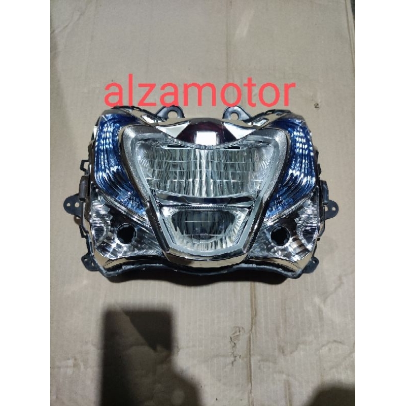 headlamp reflektor mio s ori tanpa kaca/ mika original reflektor headlamp lampu depan yamaha mio s o