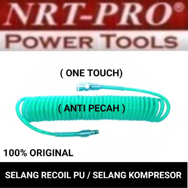 selang kompresor / selang recoil PU ( anti pecah ) NRT-PRO