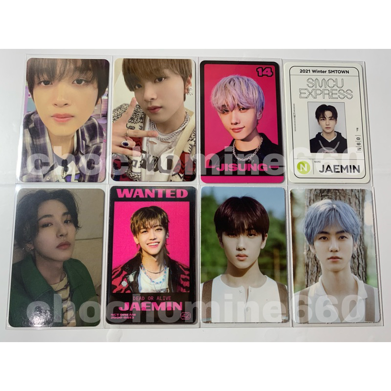 WTS Photocard Nct Dream Jaemin Haechan Renjun Jisung MD Glimo Trading card hot sauce borring crazy d