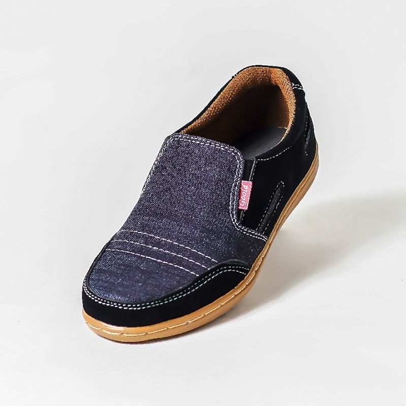 NEW SEPATU CASUAL PRIA KULIT PREMIUM SLIP-ON