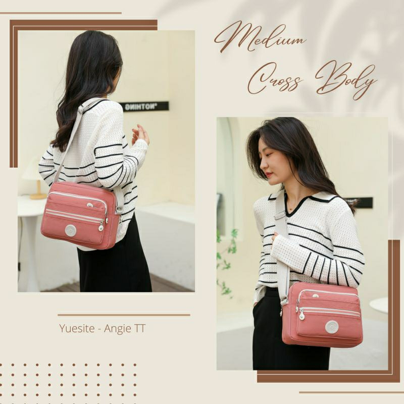 YUESITE ANGIE TAS SELEMPANG CEWEK WANITA CROSSBODY BAG