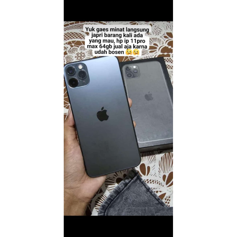 Iphone 11pro max 64gb