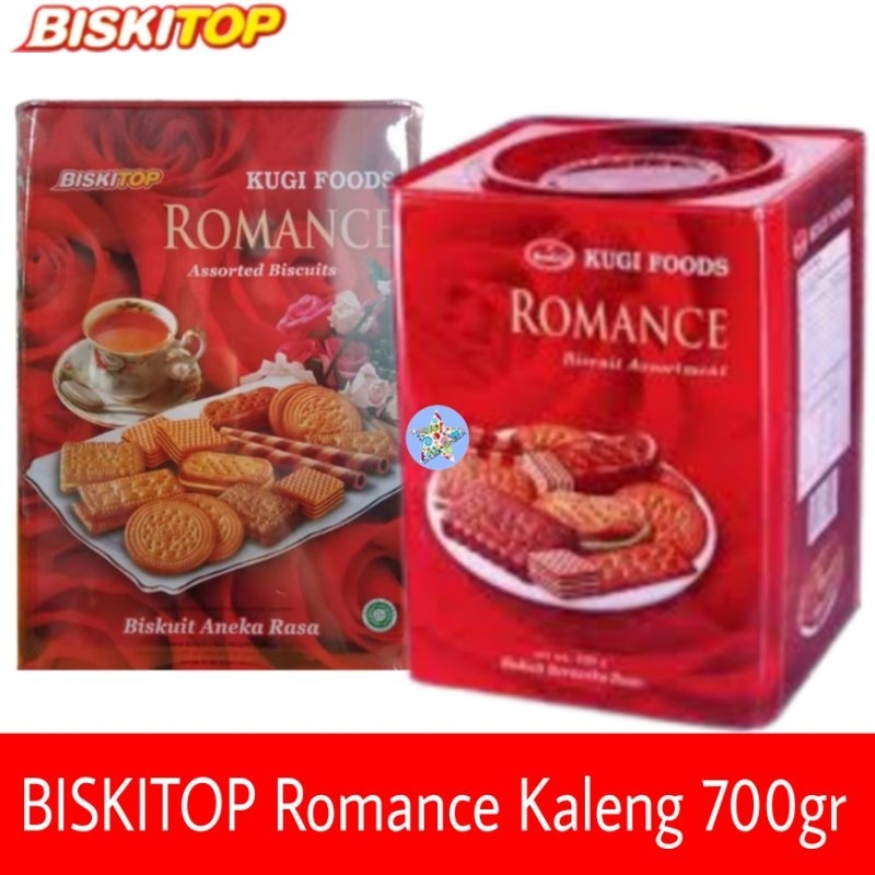 Biskitop Kugi Romance kaleng