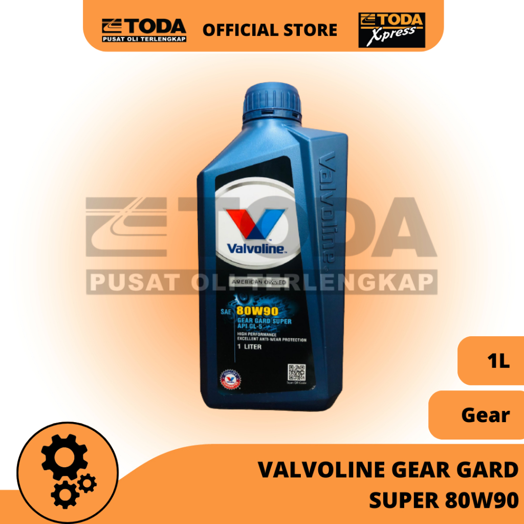 Oli Gardan Valvoline Gear Gard Super 80W-90 API GL-5 1L Original