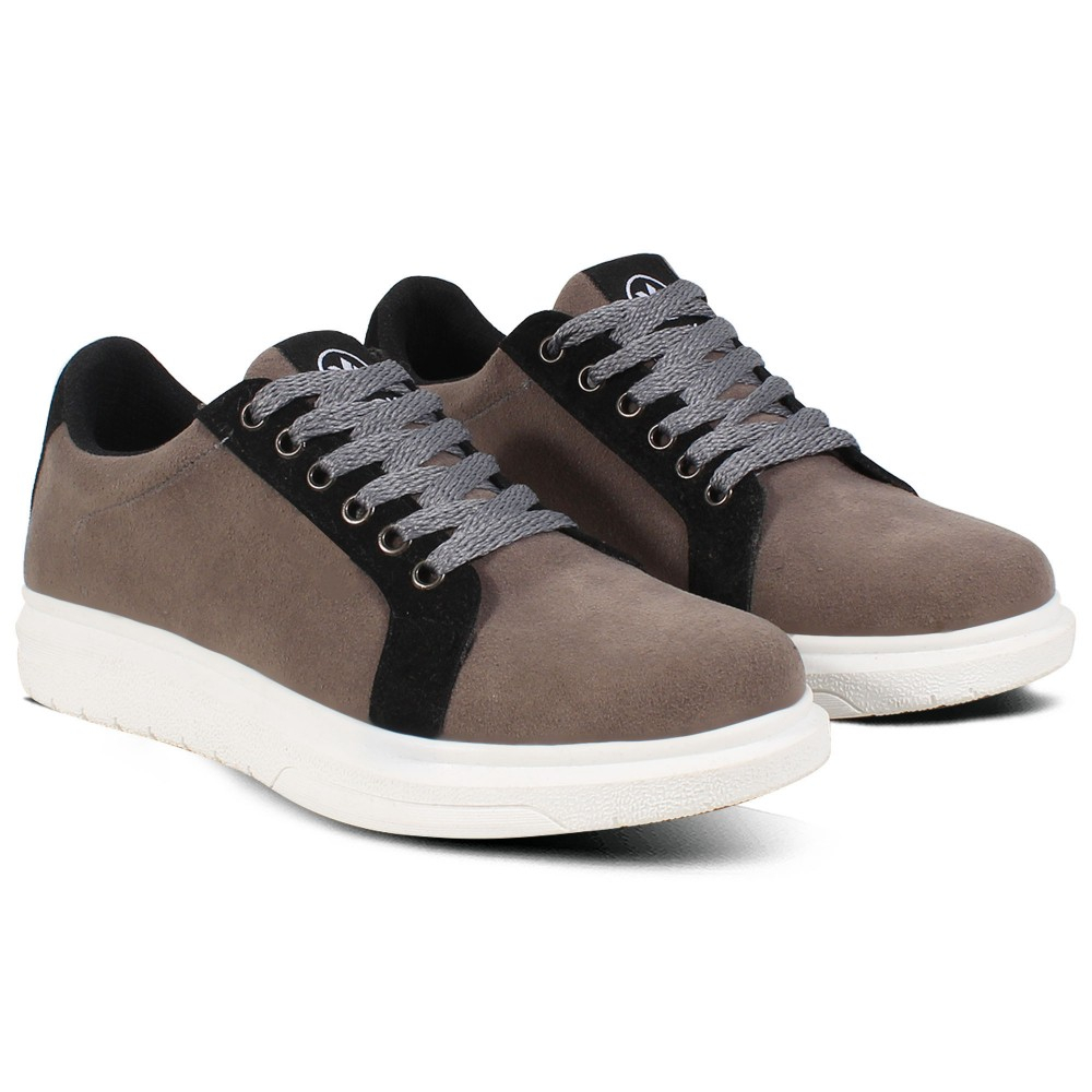 Sepatu Sneakers Wanita V 52614 Brand Varka Sepatu Kets Olahraga Kuliah Jalan Jalan Harga Murah Berkualitas Warna Abu