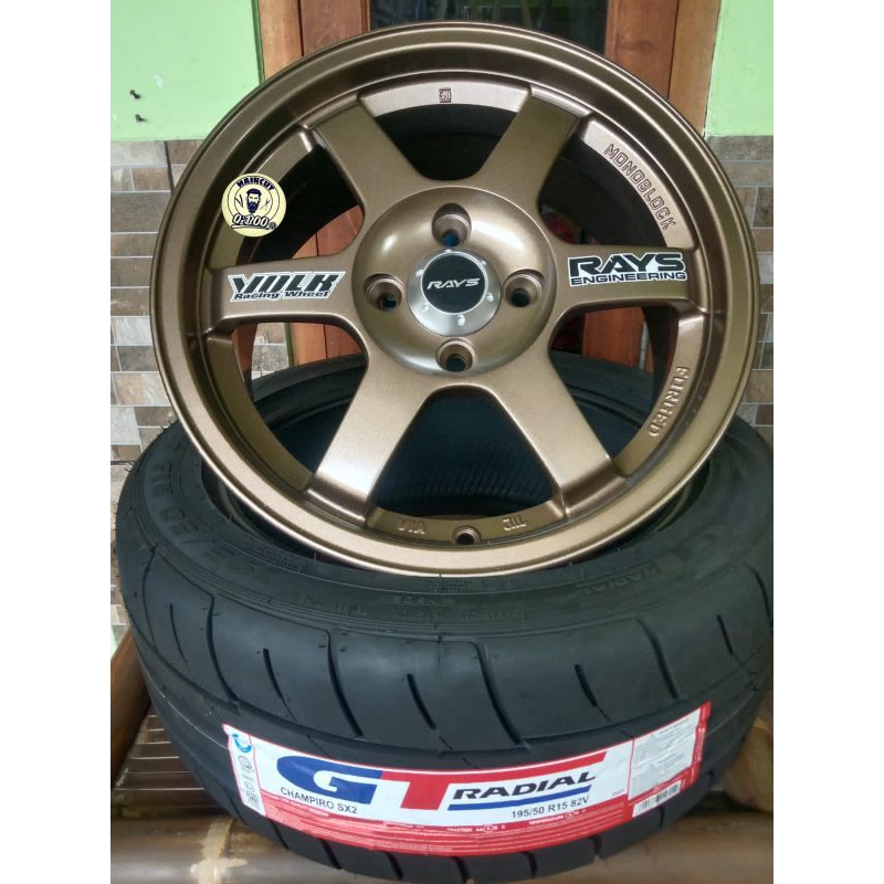 Velg ring 15 te37 volk rays new