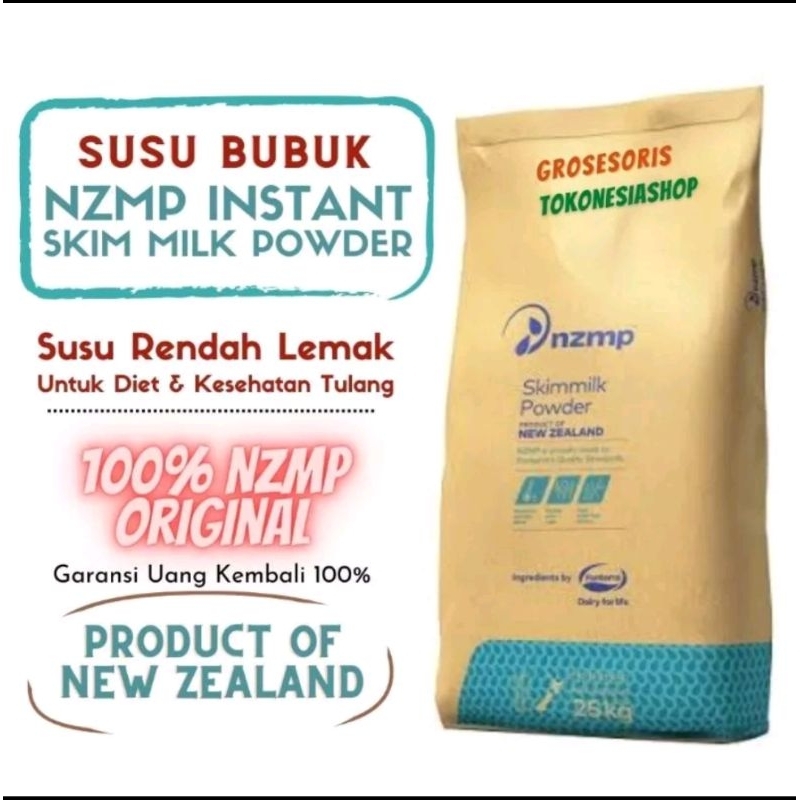 

500 Gram Susu Bubuk Original Skim Milk NZMP Fonterra New Zealand