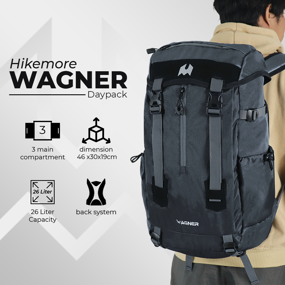 Tas Ransel Outdoor Hikemore Wagner Original Terbaru