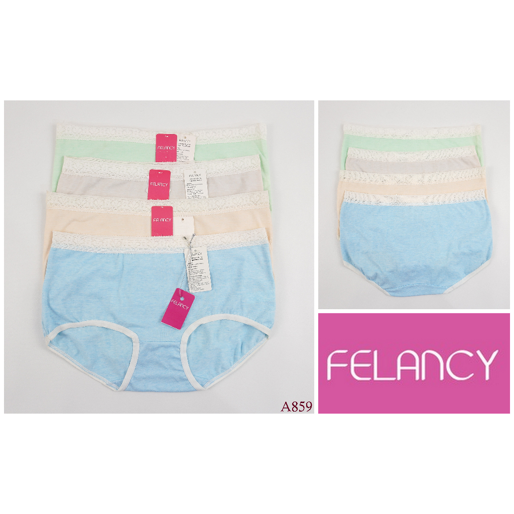 Celana Dalam Wanita Size M Brand FELANCY Bahan Katun Pakaian Dalam / Panty Cotton Underwear A859