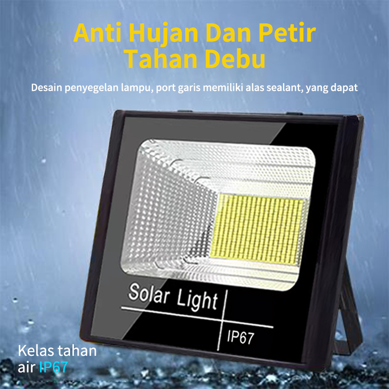 New Solar Battery Solar Light Lampu Solar LED Solar Light Solar Light 300W Outdoor Sensor Cahaya