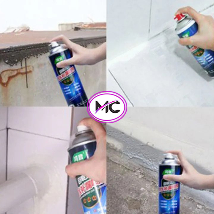 Semprotan Anti Bocor Ajaib Waterproof Spray Waterproof Leak Proof Spray Tape Perekat Ajaib Semprotan Penambal