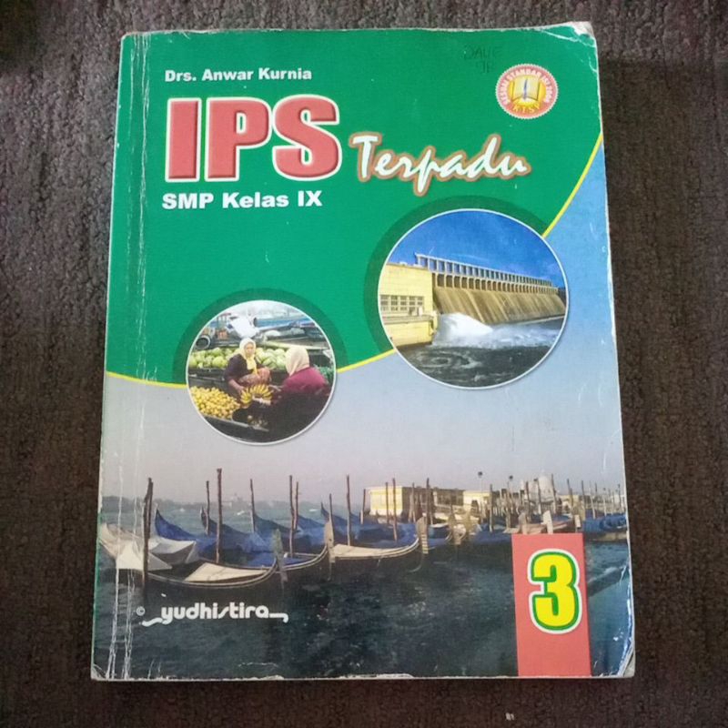 Buku IPS Terpadu kelas 9 / IX SMP | KTSP 2006 yudhistira