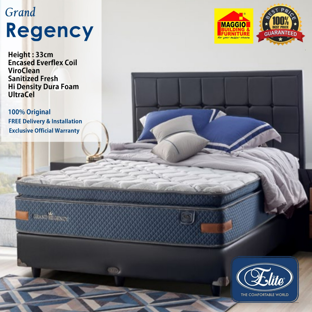 KASUR SPRINGBED ELITE - MATRAS SPRINGBED - KASUR SPRING BED - GRAND REGENCY - ELITE