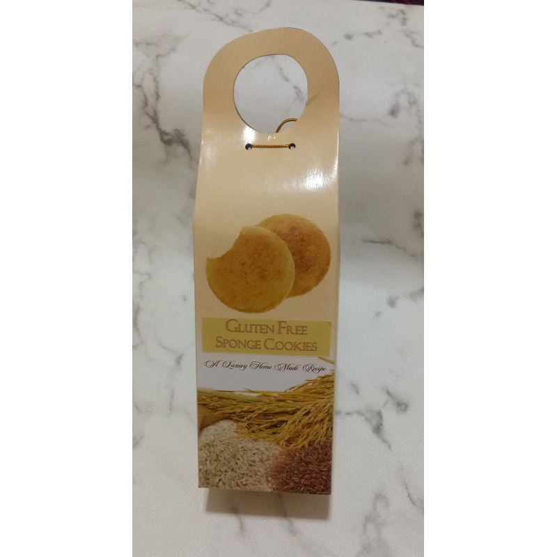 

BISKUIT SPONGE GLUTEN FREE (AMAN UNTK PENDERITA DIABETES, AUTIS) GLUTEN FREE NATUREFARM