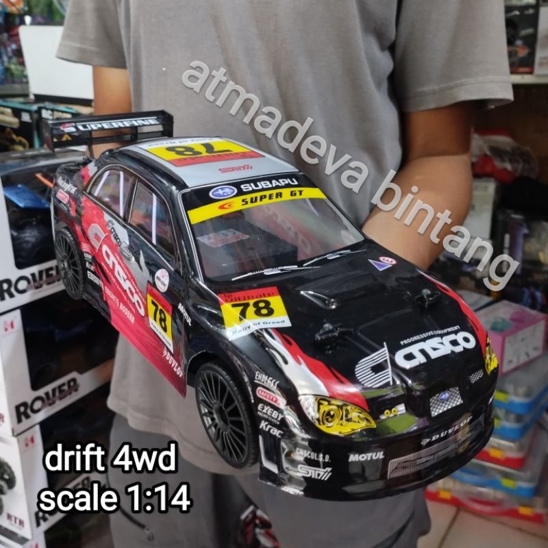 Mainan Mobil Remote Drift 4WD SANZUAN 1:14 /RC Remote Control Drift Batre Cash Romote Pistol Mainan Kendali Jarak Jauh Mainan Keluarga