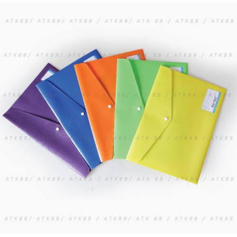 VTEC W209 CLEAR BAG FOLDER MAP KANCING A3