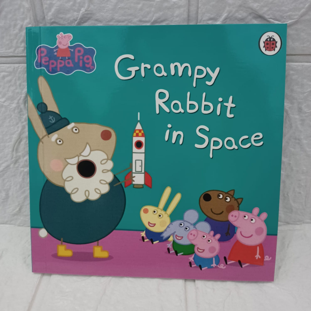 Buku Cerita GRAMPY RABBIT IN SPACE Bahasa Inggris Ecer Book The Incredible Peppa Pig Collections Ultimate buku anak impor