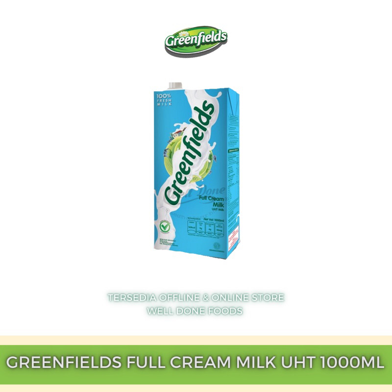 

Greenfields UHT Full Cream 1 Liter