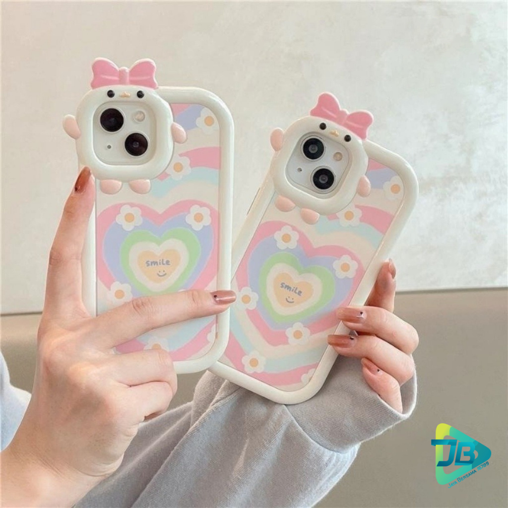 CUSTOM SOFTCASE PITACU FRAME KARAKTER CUSTOM LOVE FOR IPHONE 6 6+ 7 7+ SE 2020 8 8+ X XS XR XS MAX 11 12 13 14 PRO MAX 14 MAX JB8651