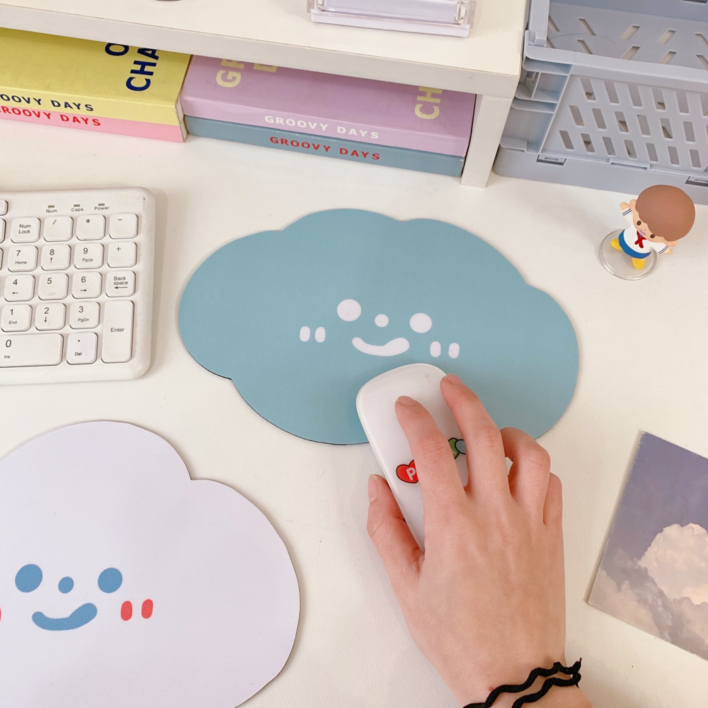 MOUSE PAD CLOUD SMILE WATERPROOF