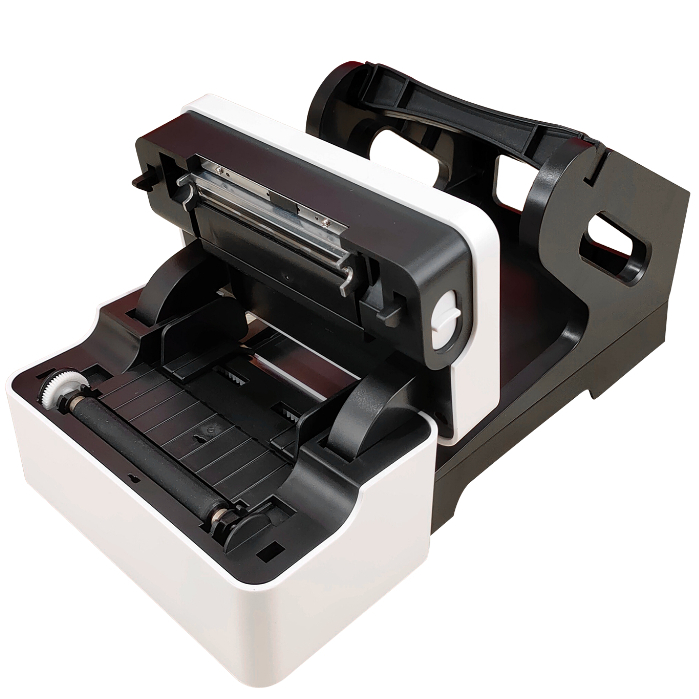 Printer Barcode Thermal Label Resi Kassen DT360 / DT 360 / DT-360 Ukuran A6 80mm Koneksi USB Bluetooth Stiker Pengiriman