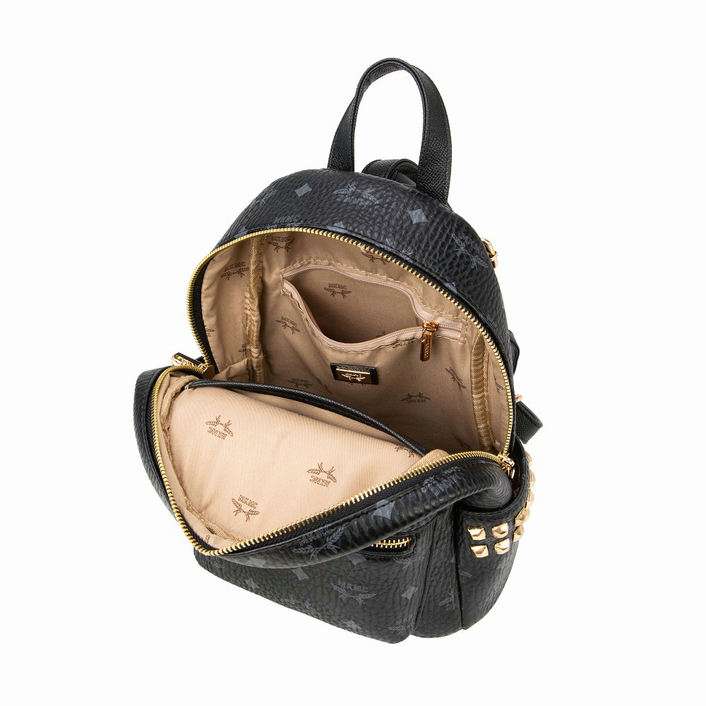Tas Wanita Ransel Mini Backpack Punggung Gendong Bahu Kulit Import Kekinian Terbaru Makeup Resleting Aesthetic