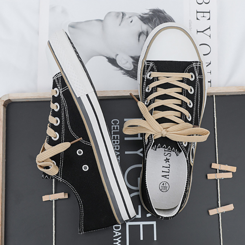 Toread Sepatu Pria Kanvas Crayons Sneakers Casual Trendy Kekinian Model Terbaru MC312