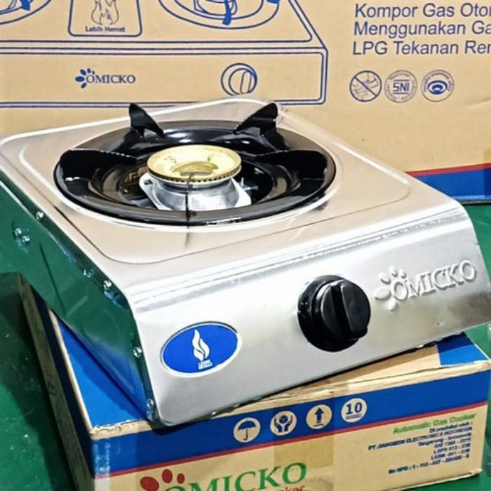 KOMPOR GAS MURAH 1 TUNGKU / 2 TUNGKU INHOME - OMICKO