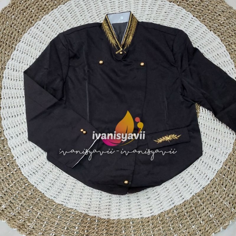 [1set] Baju Manggolo - Adat Jawa / Beskap, Jarik + Blangkon | Kode SBSmukti