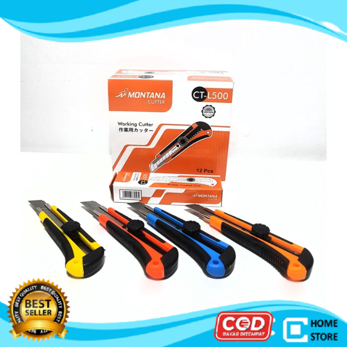 

PISAU CUTTER MONTANA L500 SANGAT AMAT TAJAM DAN PEGANGAN ENAK