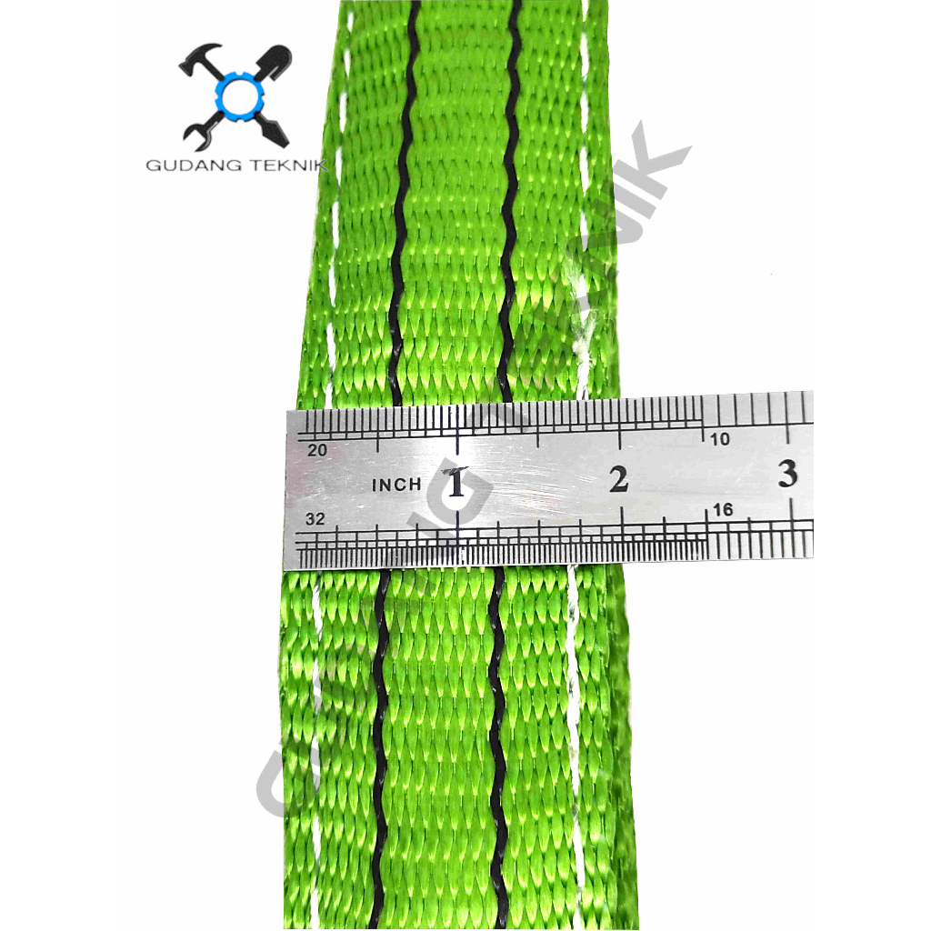 Tali Webbing Sling 2T 4M 5M 6M BENZ / Tali Angkat Barang 2 Ton 4 5 6 Meter / Tali Webing Seling Sling 2Tx4M 2Tx5M 2Tx6M BENZ