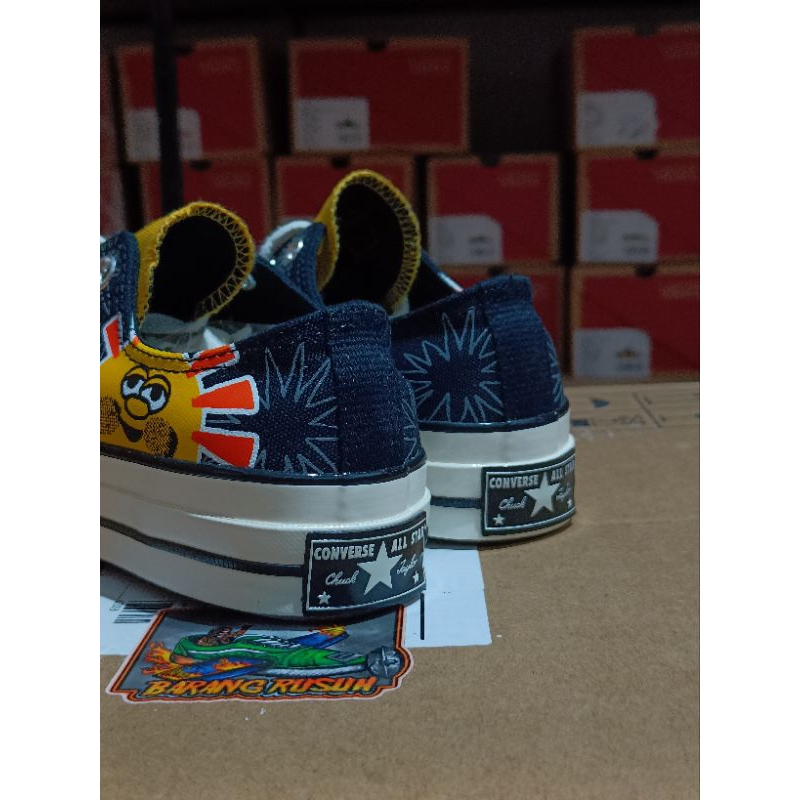 Converse Chuck 70s Ox Amarillo Mandarin Original Resmi MAP