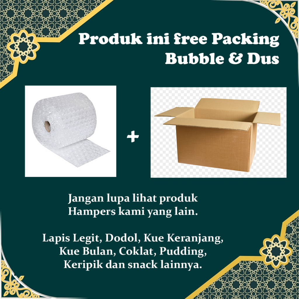 Paket Coklat Lebaran Hampers isi 4 coklat Free Kartu Ucapan