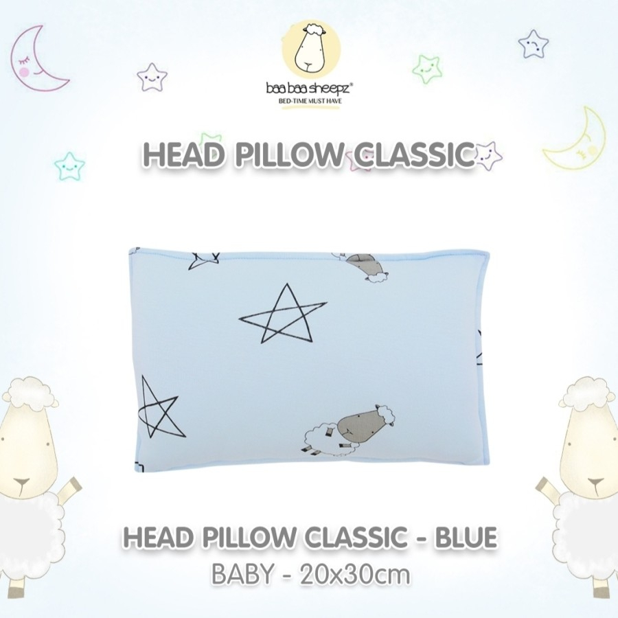 BAABAA SHEEPZ HEAD PILLOW BIG STAR SHEEPZ Baby Kids Adult