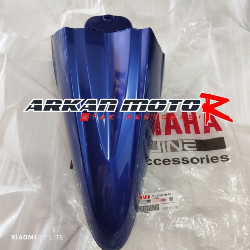 SPAKBOR DEPAN 5TL MIO SPORTY CABE MARUN PUTIH HITAM BIRU KUNING ORIGINAL YAMAHA