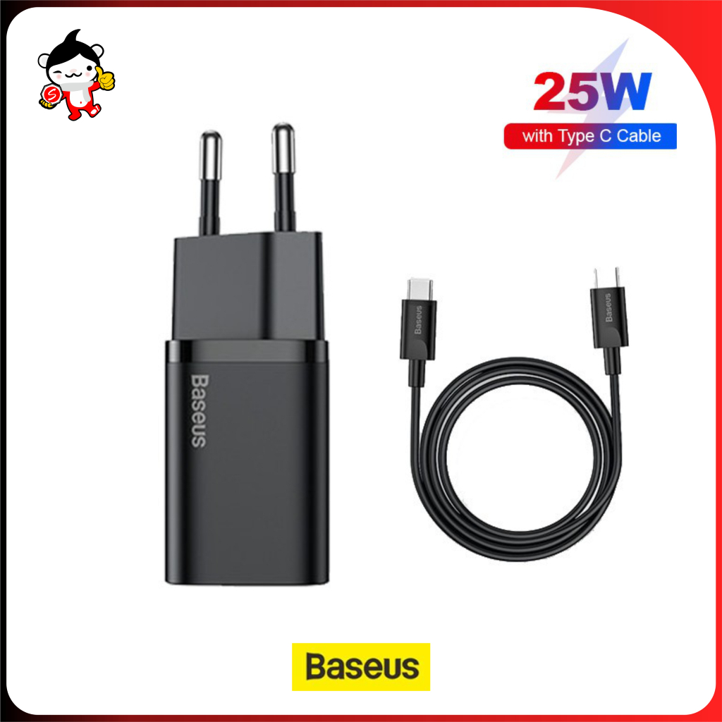 Charger BASEUS Samsung 25 Watt Type C To Type C