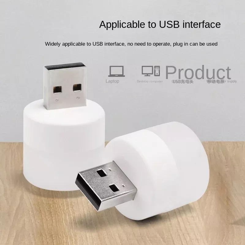 Lampu Mini LED USB Portable Light Lampu Baca Tidur