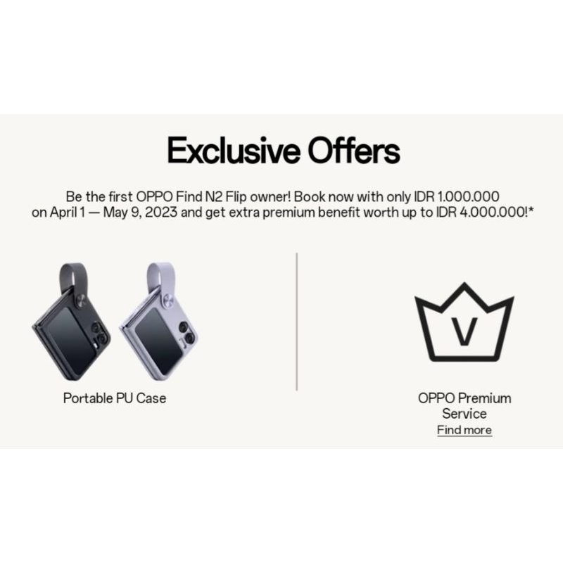 Oppo Find N2 Flip RAM 8/256GB New Generation Flexion Hinge GARANSI RESMI