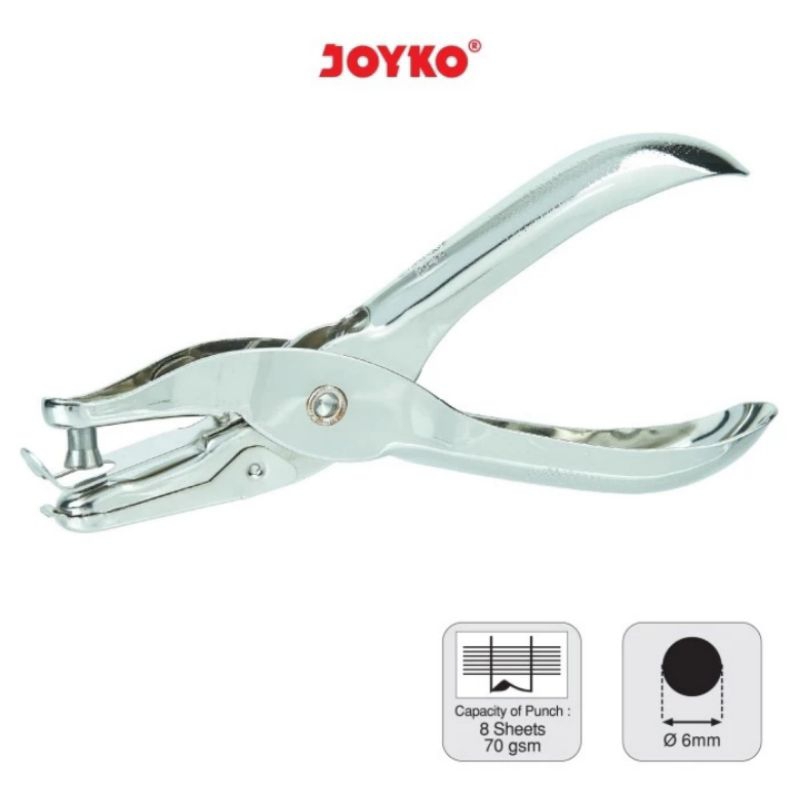 

pembolong kertas 1 lubang / one hole Punch Joyko pu-34