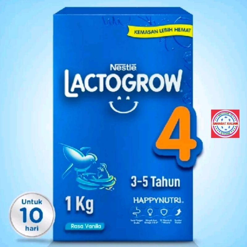 NESTLE LACTOGROW 3 DAN  LACTOGROW 4 1KG