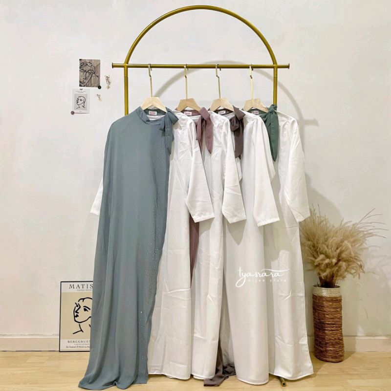 Aquila Dress - Tyasrara / Shakila Dress / Ceruty Babydoll Dress / Gamis Shakila / Gamis Ceruty Babyd