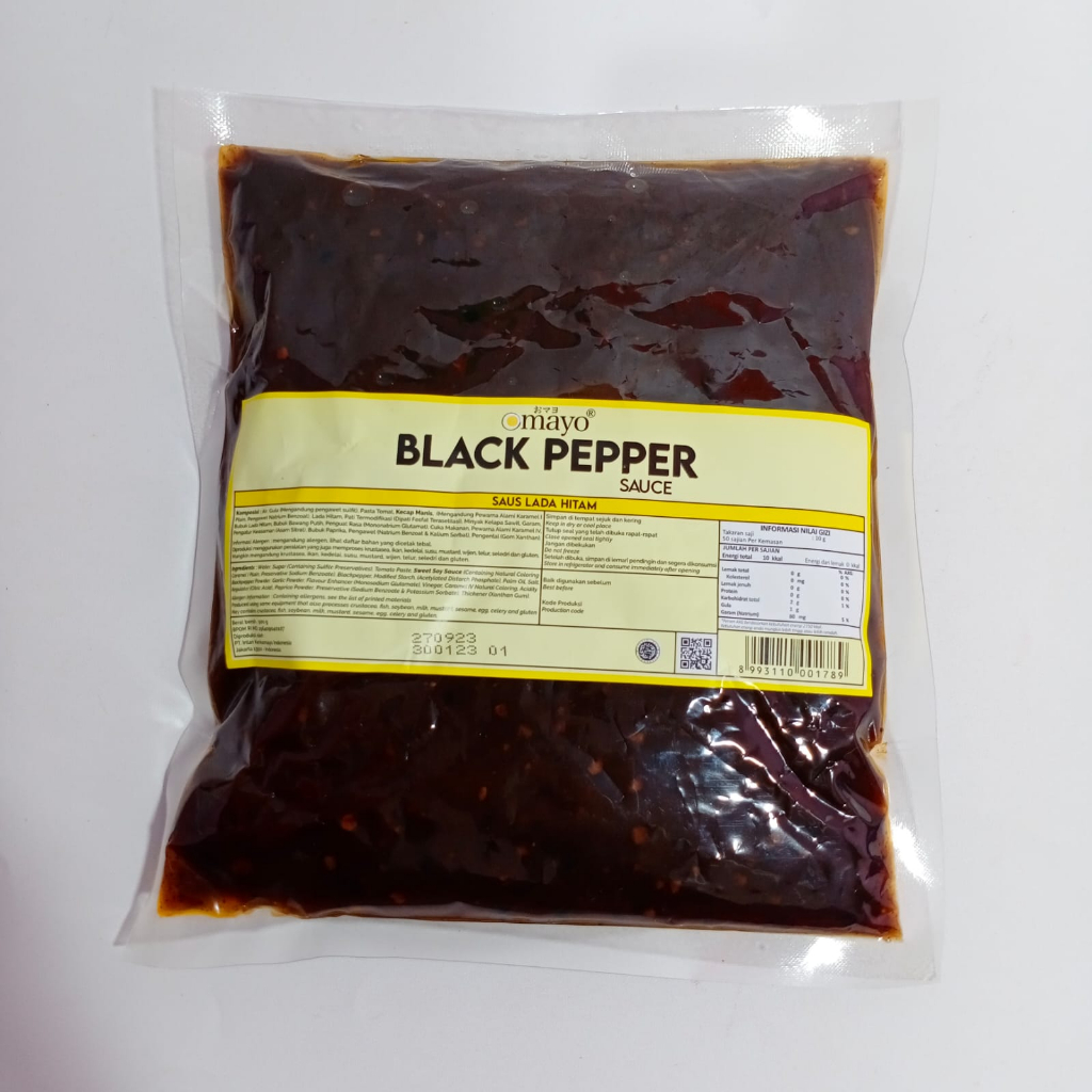 

Sauce Blackpaper @500gr