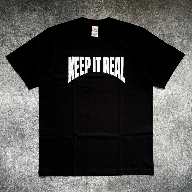Ready Stock - Tshirt KEEP IT REAL - BEATDOWN Official Merchandise