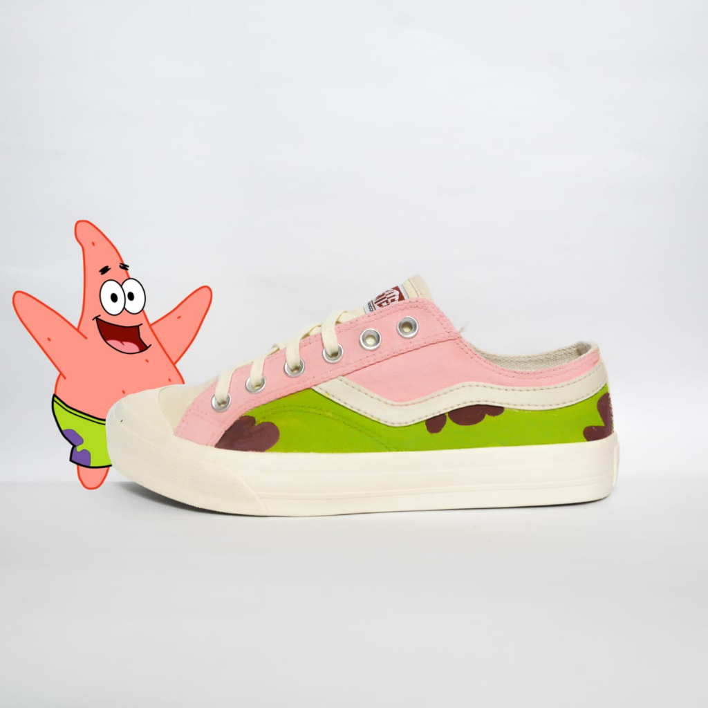 Sepatu Costum Ventela Patrick Star Spongebob