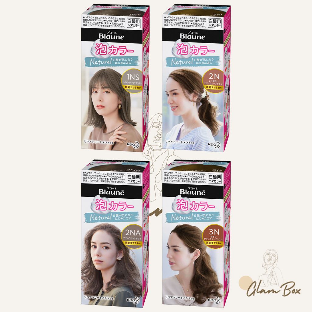 Liese Blaune Creamy Foam Color Penutup Uban